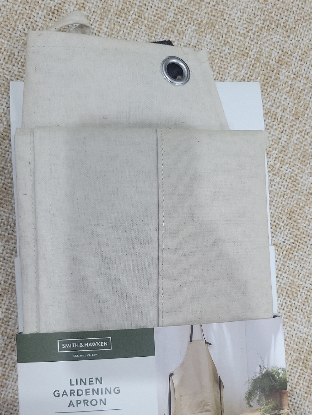 Smith & Hawken Natural Linen Gardening Apron with Grommet